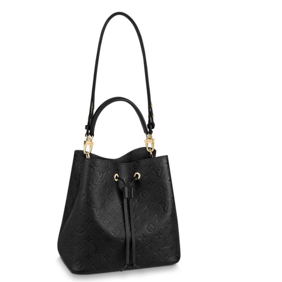COPY - Black Monogram Louis Vuitton Bucket Bag - Picture 4 of 4